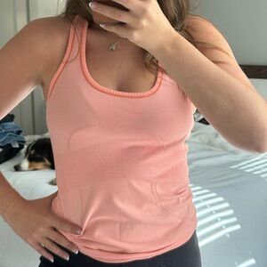 lululemon athletica Peach Tank Top